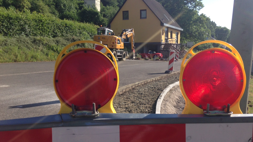 Bauarbeiten in der Waldstraße haben begonnen