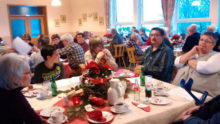 Abschied beim Adventskaffee