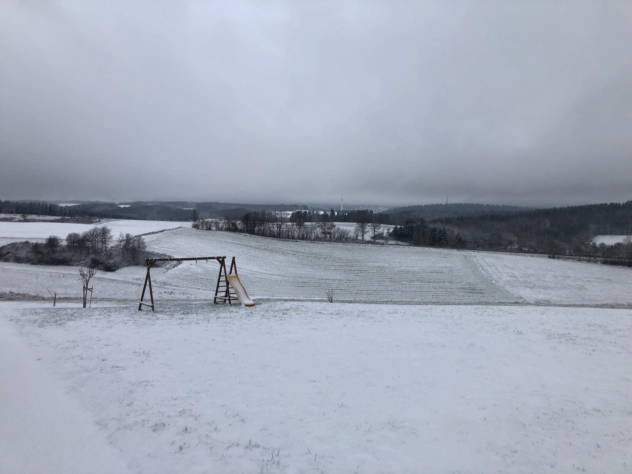 Schnee in Schmißberg