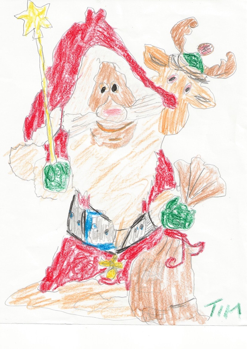 Bilder für Christkind und Weihnachtsmann